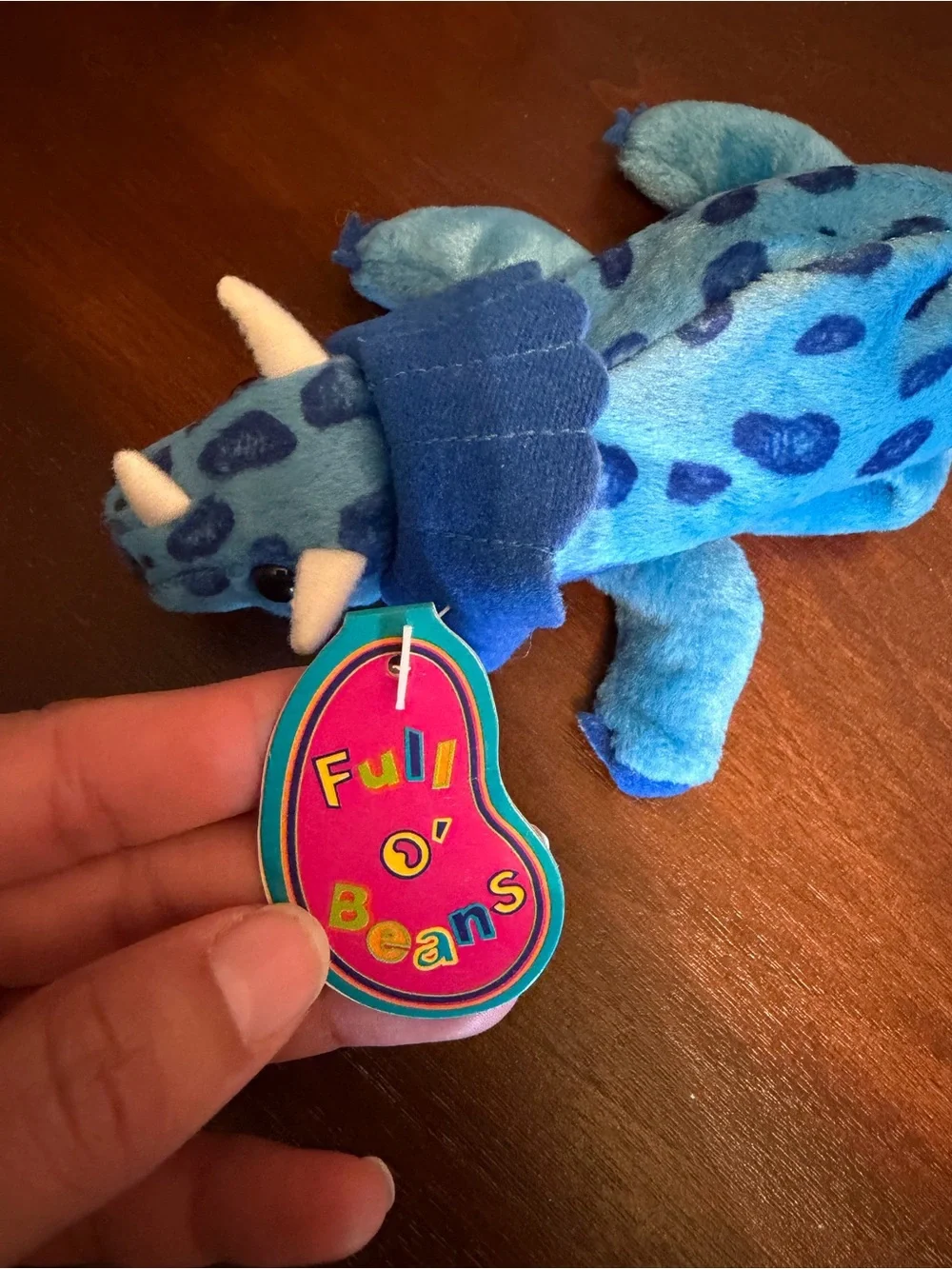 Pair of Avon Full O’ Beans plush toys
